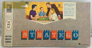 Stratego Game - 1962 - Milton Bradley - Very Good Condition