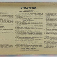 Stratego Game - 1962 - Milton Bradley - Very Good Condition