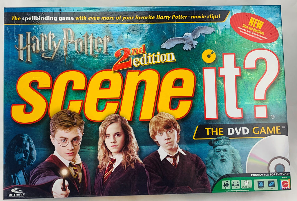 Harry Potter Scene It? 2nd Edition Dvd Game - 2007 - Mattel - Great Condition