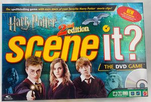 Harry Potter Scene It? 2nd Edition Dvd Game - 2007 - Mattel - Great Condition