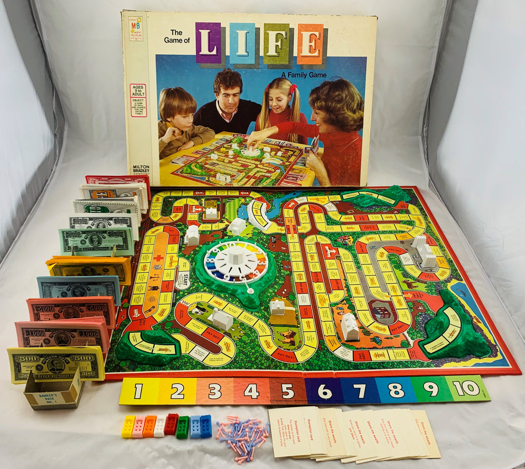 Milton Bradley Game of Life Board Game - 42941 for sale online