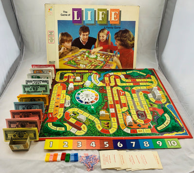 Game of Life - 1977 - Milton Bradley - Very Good Condition
