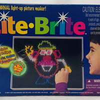 Lite Brite Potato Head Edition - 1998 - 40+ Unpunched Sheets - 200+ Pegs - Working - Great Condition