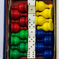Parcheesi Game Gold Edition - 1959 - Selchow & Righter - Great Condition