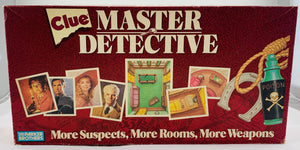 Clue Master Detective Game - 1988 - Parker Brothers - Great Condition