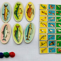 Lucky Fisherman Game - 1959 - Whitman - Good Condition