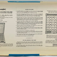 4 CYTE (Foresight) Game - 1962 - Milton Bradley - Good Condition