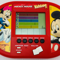 Handheld Mickey Mouse Yahtzee Jr. Game - 2000 - Hasbro - Great Condition