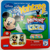 Mickey Mouse Clubhouse Yahtzee Jr. Memory Game - 2008 - Hasbro - Great Condition