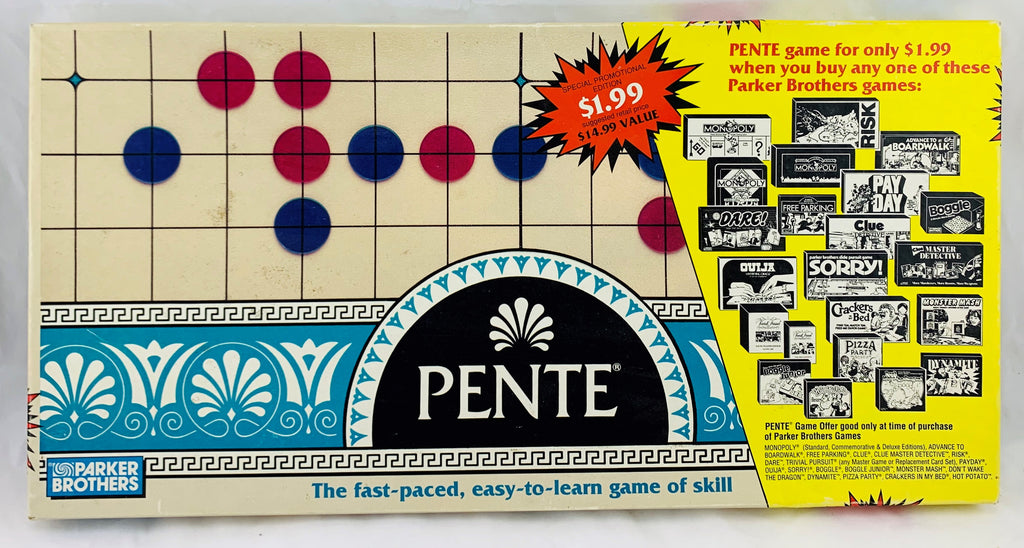Pente Game - 1989 - Parker Brothers - Great Condition