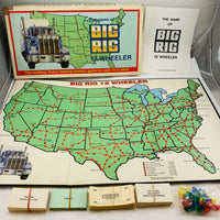 Big Rig 18 Wheeler Game - 1985 - Orientated Games - Great Condition