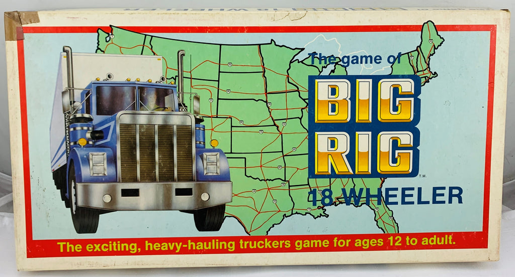 Big Rig 18 Wheeler Game - 1985 - Orientated Games - Great Condition
