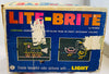 Lite Brite - 1967 - 25+ Unpunched Sheets - 200+ Pegs - Working - Very Good Condition