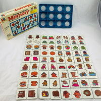 Memory Game Fronts and Backs - 1980 - Milton Bradley - Very Good Condition