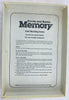 Memory Game Fronts and Backs - 1980 - Milton Bradley - Very Good Condition
