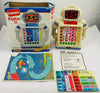 Alphie and Alphie II Robots W/ Many Accessories - 1979 - Playskool - Very Good Condition