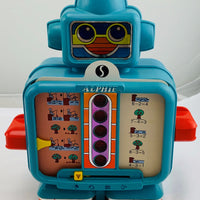 Alphie and Alphie II Robots W/ Many Accessories - 1979 - Playskool - Very Good Condition