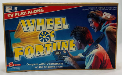 Wheel of Fortune TV Play Along Game - 1988 - Still Sealed
