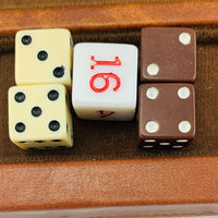 Backgammon Game 18.5" x 12" - Complete - Great Condition
