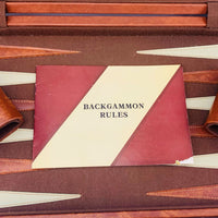 Backgammon Game 18.5" x 12" - Complete - Great Condition