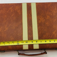 Backgammon Game 18.5" x 12" - Complete - Great Condition