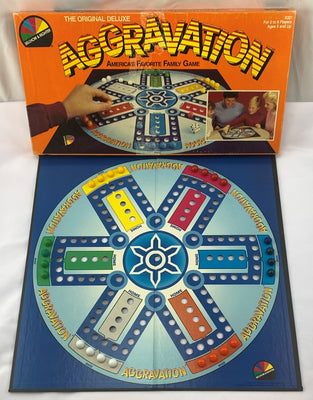 Aggravation Game - 1987 - Selchow & Righter - Very Good Condition