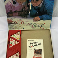 Picture Tri-Ominos Game - 1980 - Pressman - Great Condition