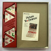 Picture Tri-Ominos Game - 1980 - Pressman - Great Condition