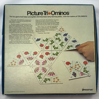 Picture Tri-Ominos Game - 1980 - Pressman - Great Condition