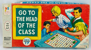 Go To The Head Of The Class Game 17th Edition - 1972 - Milton Bradley - Great Condition