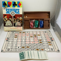 Sequence Deluxe Game - 1982 - Jax - Great Condition