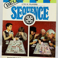 Sequence Deluxe Game - 1982 - Jax - Great Condition