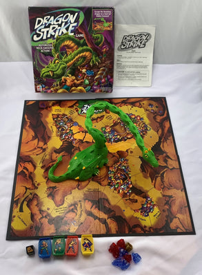 Dragon Strike Game - 2002 - Milton Bradley - Great Condition