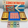 Concentration Game 5th Edition - 1962 - Milton Bradley - Great Condition