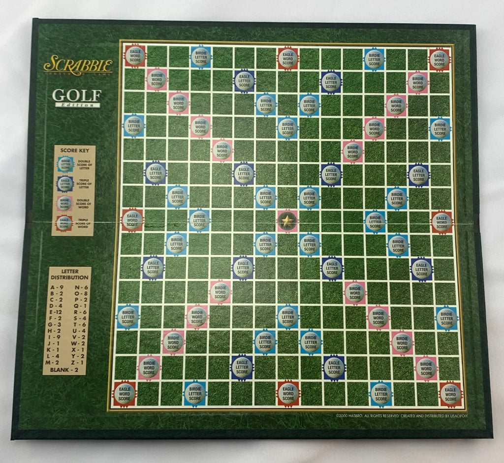 Scrabble Golf Edition - 2000 - USAopoly - Great Condition