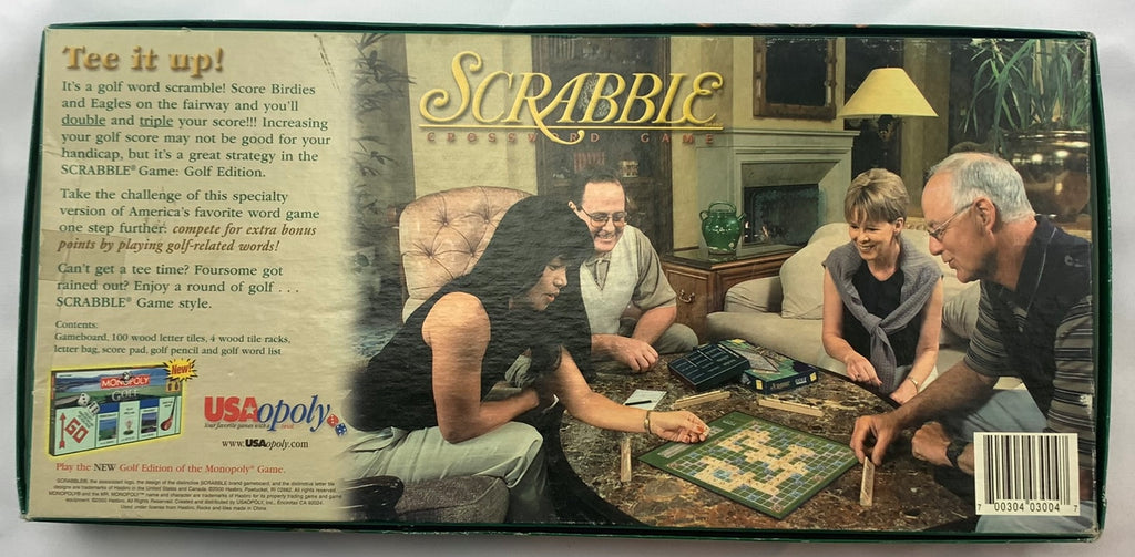 Scrabble Golf Edition - 2000 - USAopoly - Great Condition