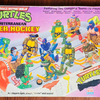 TMNT Teenage Mutant Ninja Turtles Sewer Hockey Game - 1990 - Remco - Very Good Condition