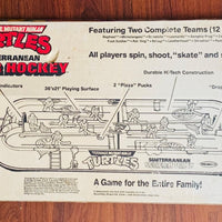 TMNT Teenage Mutant Ninja Turtles Sewer Hockey Game - 1990 - Remco - Very Good Condition