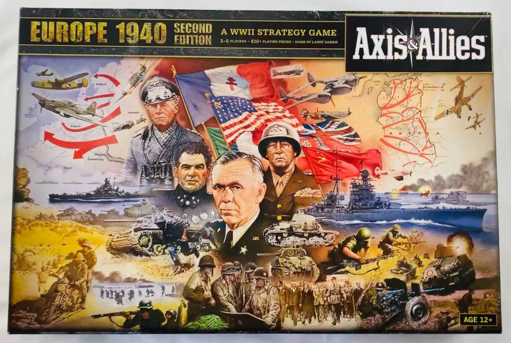 Axis and Allies Europe 1940 2nd Edition - 2012 - Wizards of the Coast - Great Condition