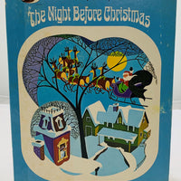Night Before Christmas Turn and Learn Book - 1961 - Sonic Educational Products - Great Condition