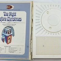 Night Before Christmas Turn and Learn Book - 1961 - Sonic Educational Products - Great Condition