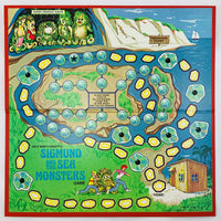 Sigmund and the Sea Monsters Game - 1975 - Milton Bradley - Very Good Condition