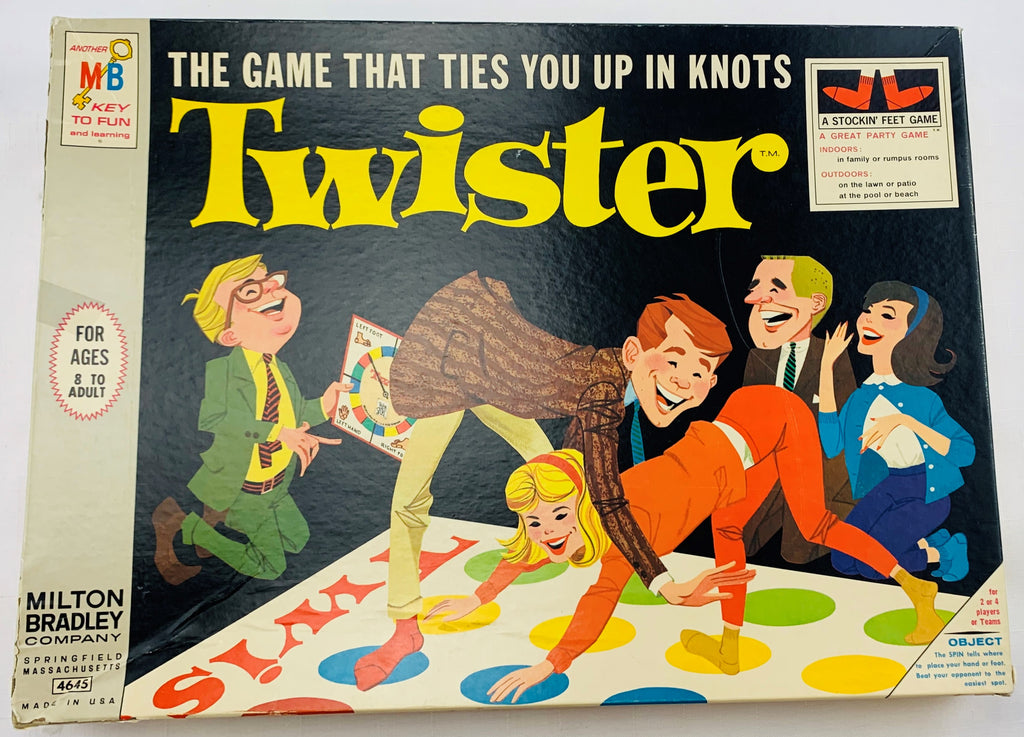 Twister Game - 1966 - Milton Bradley - Very Good Condition