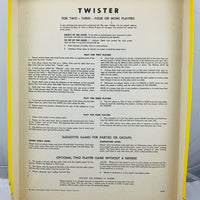 Twister Game - 1966 - Milton Bradley - Very Good Condition