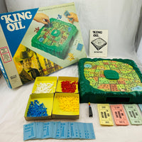 King Oil Game - 1974 - Milton Bradley - Great Condition