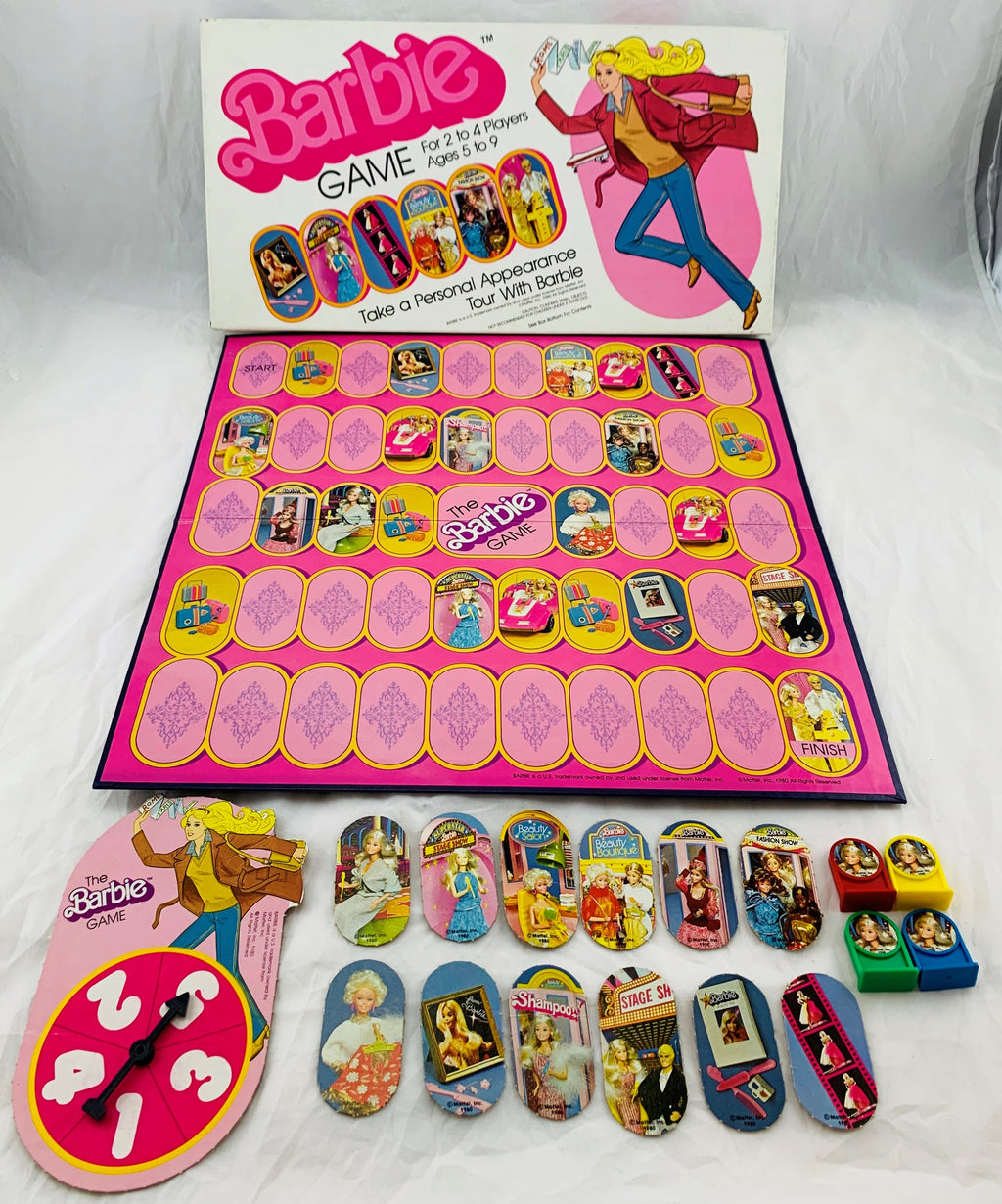 1980 The Barbie Game by Golden Complete in Good Condition