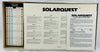 Solarquest Game - 1985 - Golden - Great Condition