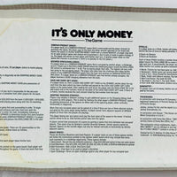It's Only Money Game - 1987 - Great Condition