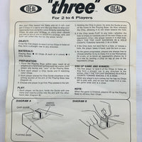 Mark Three Game - 1972 - Ideal - Great Condition