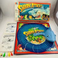 Shark Attack Game - 1988 - Milton Bradley - Great Condition